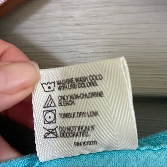 COMFORT COLORS Texas A&M retro 90s beach cotton tank top pastels vacation sz M - Picture 6 of 9